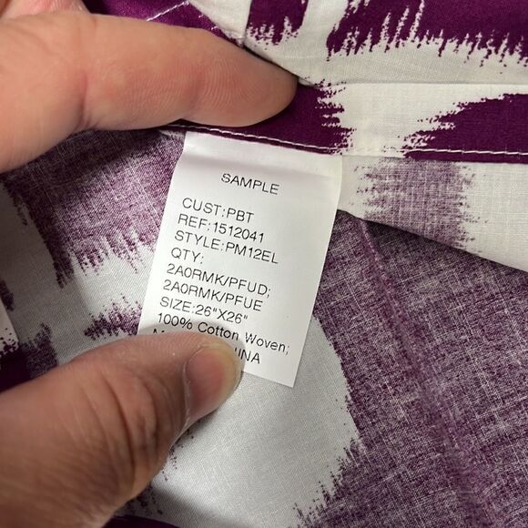 Pottery barn teen medallion duvet euro sham - Picture 6 of 6